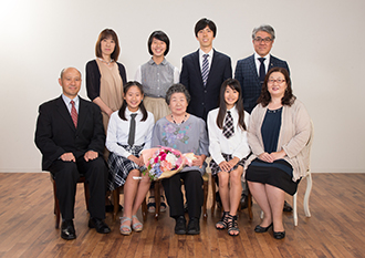 家族集合写真