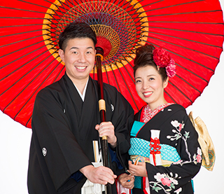 結婚写真 お引き摺り